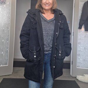 Arizona super warm winter / military hooded jacket - Size XL